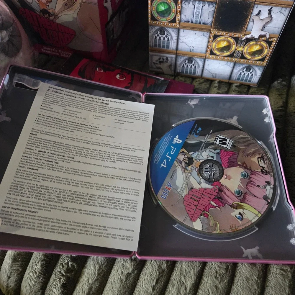 Catherine Full Body Hearts Desire Premium Edition PS4 Atlus Steelbook Sheep